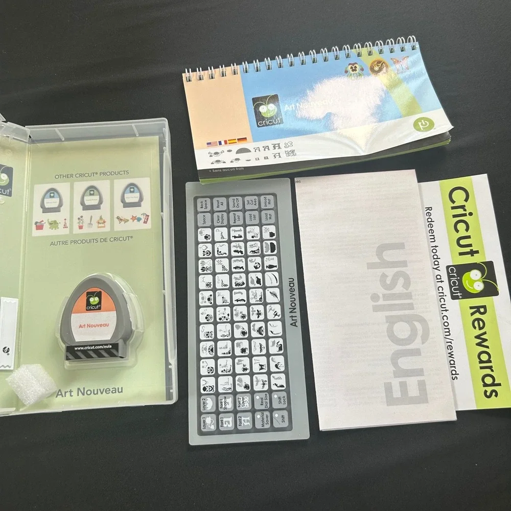 Cricut Art nouveau shapes Cartridge Link Status Unknown